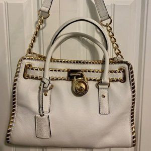 Michael Kors Hamilton Pebbled Leather Shoulder Bag, Great Condition!